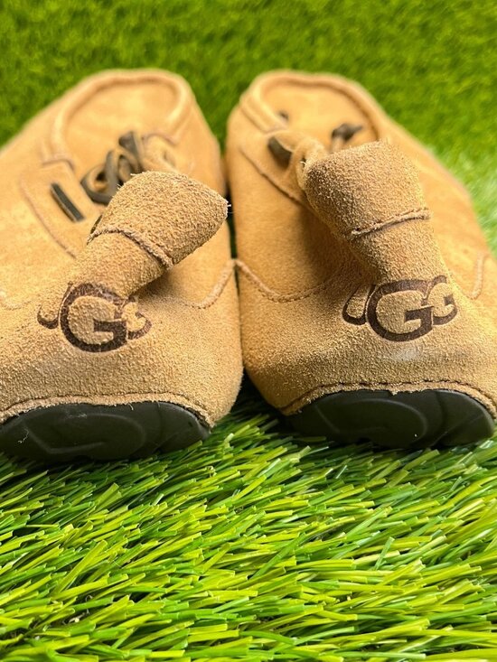 UGG Chester Mens Size 9 Brown Beach Casual Classic Suede Slip On Slippers Shoes main image 9